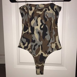 Camo bodysuit